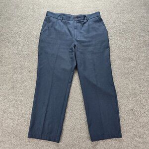 Greg‎ Norman Pants Mens 36x28 Blue Chino Golf Performance Outdoors Preppy Casual